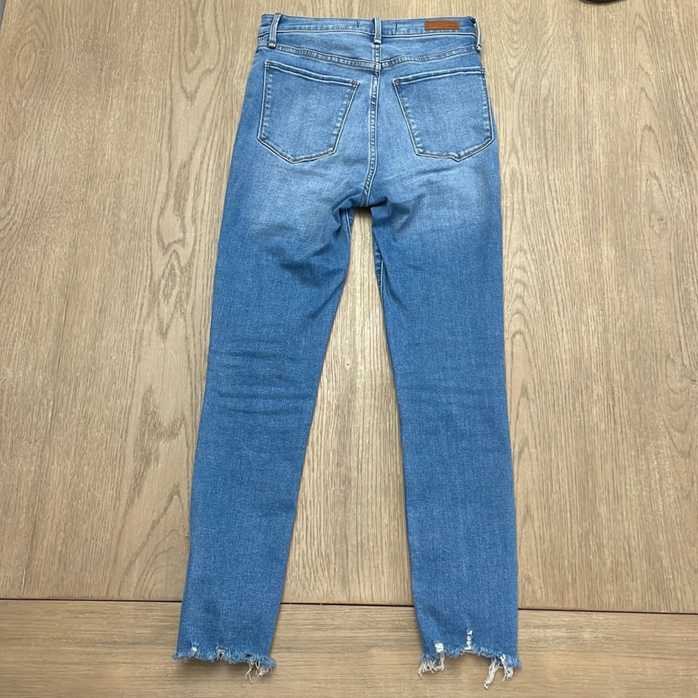 Abercrombie & Fitch Super Skinny Ankle High Rise Jean, Sz 26 Short, 2 short